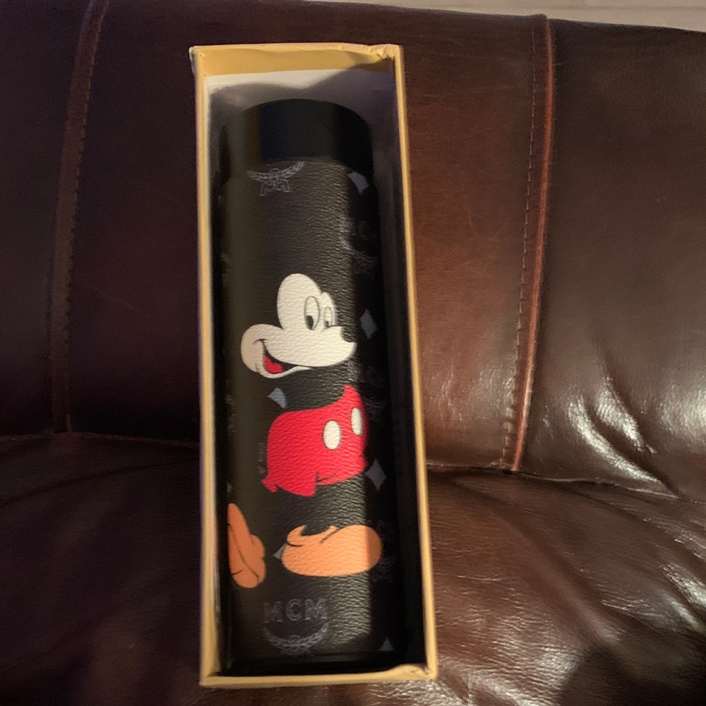 MCM Black and Red Mickey Mouse Thermos